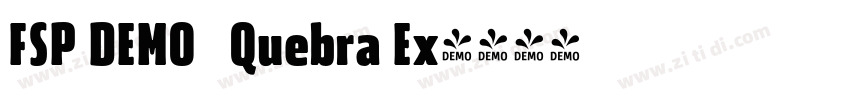 FSP DEMO   Quebra Ex字体转换